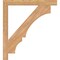 Ekena Millwork Balboa Block Smooth Bracket, Western Red Cedar, 3 1/2"W x 38"D x 42"H BKT04X38X42BOA05SWR - alternate 2